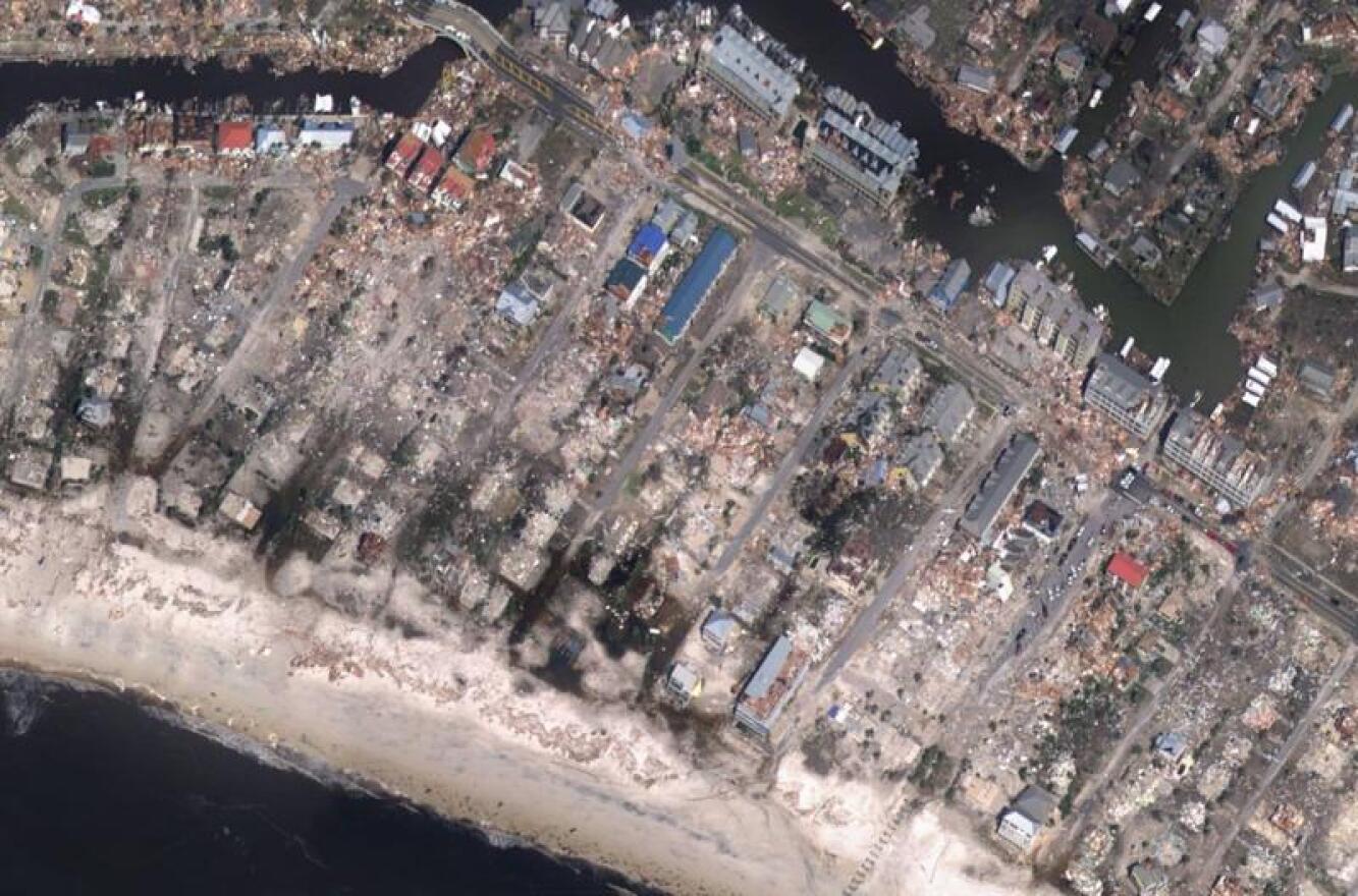 Hurricane Michael was reclassified Friday as a Category 5 hurricane.